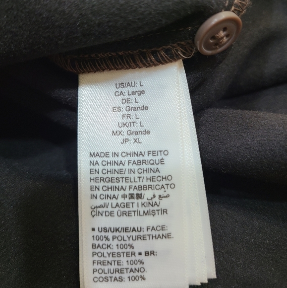 Lisadnyc The drop polyurethane shirt jacket womens sz.L - Picture 8 of 11